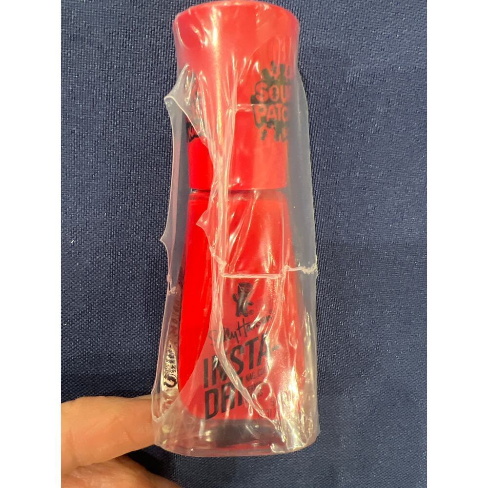 SALLY HANSEN INSTA DRY NAIL POLISH SOUR PATCH KIDS EDITION #681 THE UH-RED